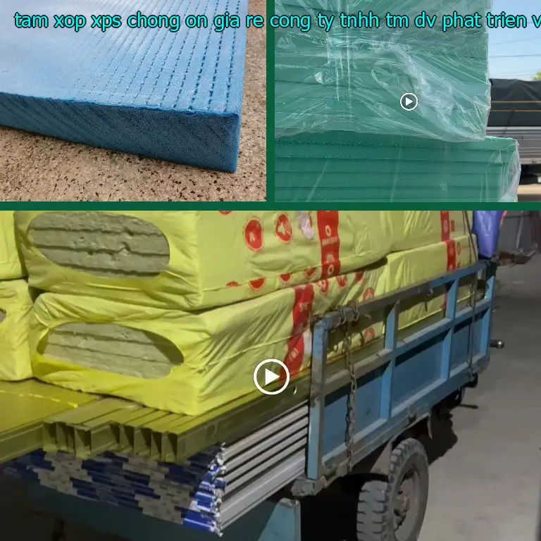 Màu sắc tấm xốp XPS chống ồn giá rẻ Công ty TNHH TM - DV - phát triển Việt Hưng: Xanh dương