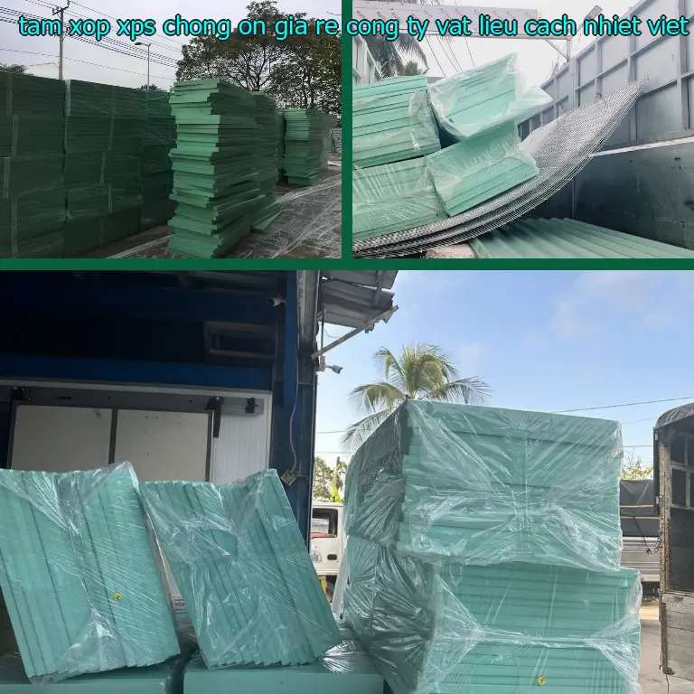 Chất liệu tấm xốp XPS chống ồn giá rẻ Công ty vật liệu cách nhiệt Việt Nhật: Extruded Polystyrene Foam Chất liệu tấm xốp XPS chống ồn giá rẻ Công ty vật liệu cách nhiệt Việt Nhật: Extruded Polystyrene Foam