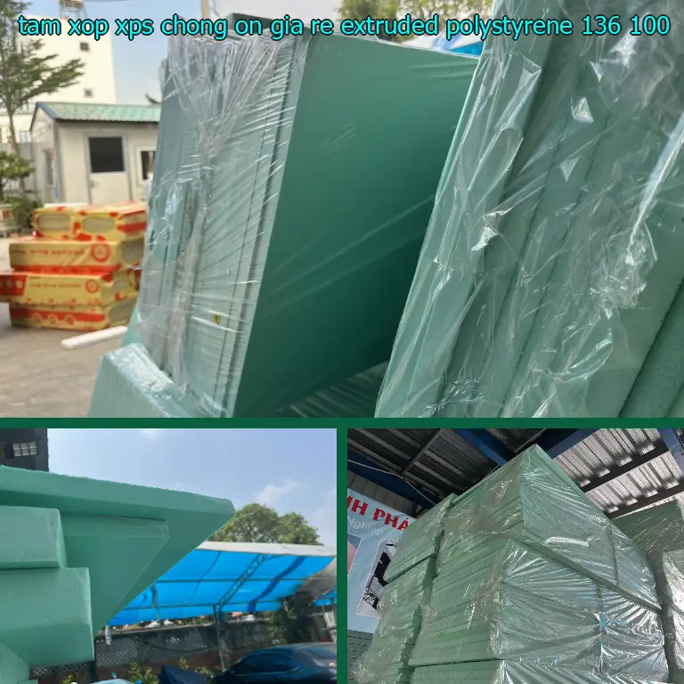 Giá tấm xốp XPS chống ồn giá rẻ Extruded Polystyrene: 136.100₫ Giá tấm xốp XPS chống ồn giá rẻ Extruded Polystyrene: 136.100₫