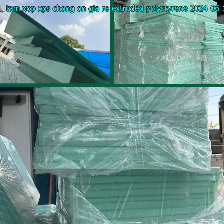 Ngày sản xuất tấm xốp XPS chống ồn giá rẻ Extruded Polystyrene: 2024-06-17 Ngày sản xuất tấm xốp XPS chống ồn giá rẻ Extruded Polystyrene: 2024-06-17