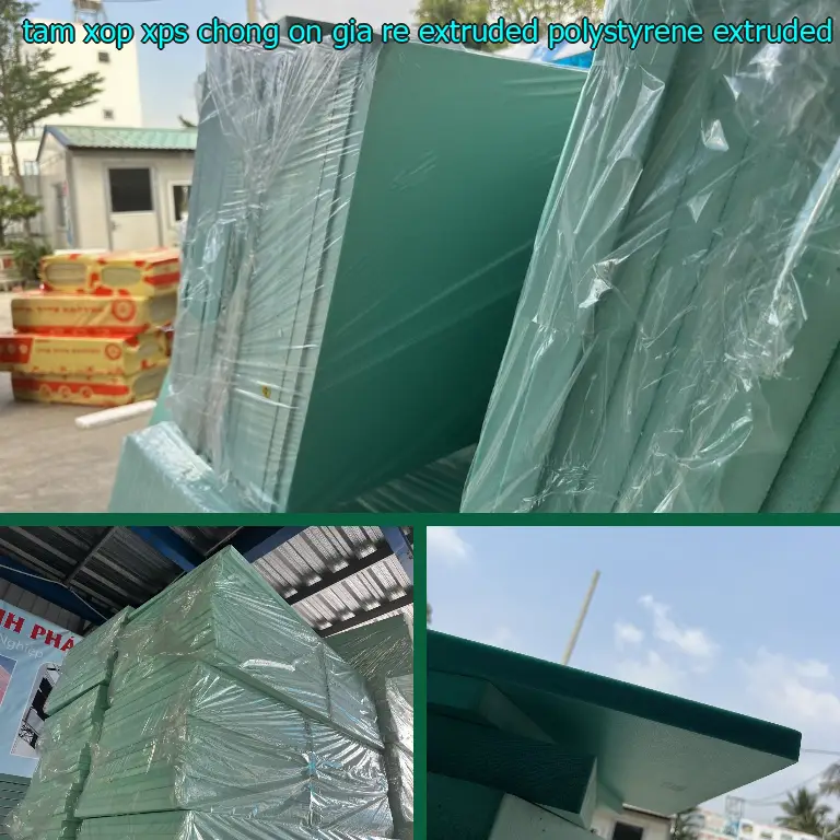 Chất liệu tấm xốp XPS chống ồn giá rẻ Extruded Polystyrene: Extruded Polystyrene Chất liệu tấm xốp XPS chống ồn giá rẻ Extruded Polystyrene: Extruded Polystyrene
