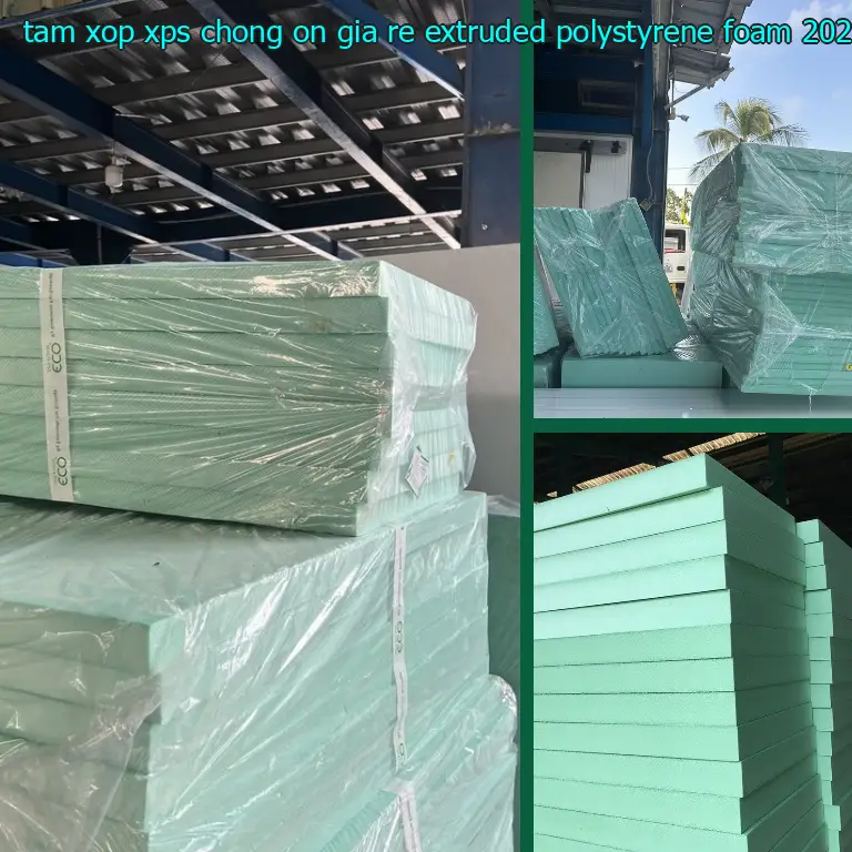 Ngày sản xuất tấm xốp XPS chống ồn giá rẻ Extruded Polystyrene Foam: 2025-03-05