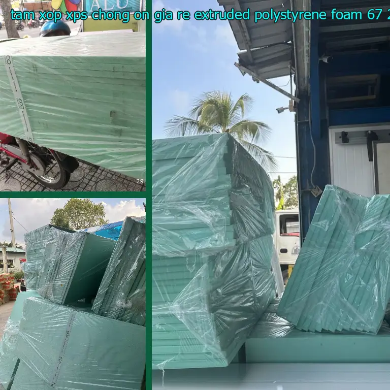 Đơn giá tấm xốp XPS chống ồn giá rẻ Extruded Polystyrene Foam: 67.200₫