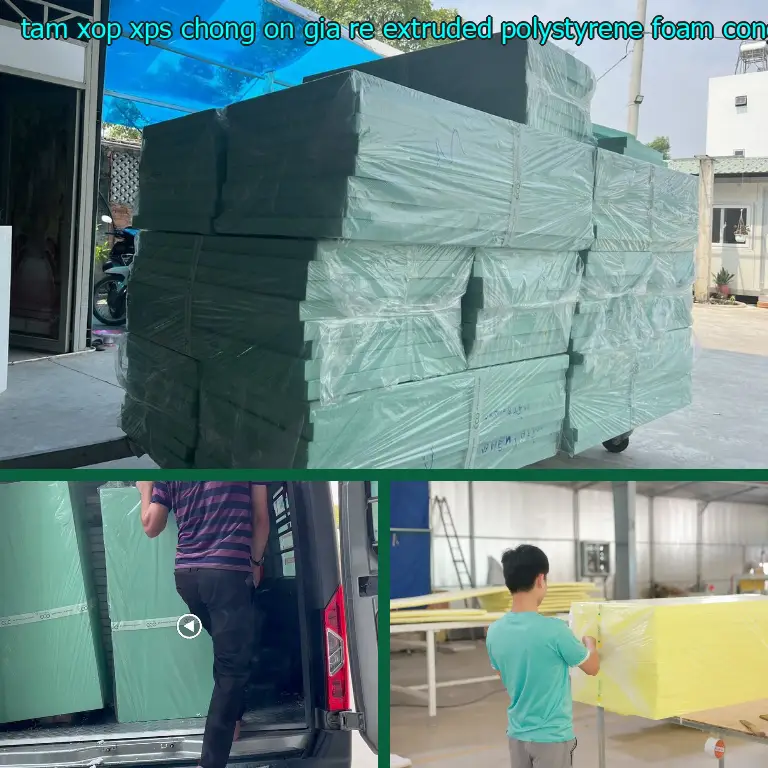Nhà sản xuất tấm xốp XPS chống ồn giá rẻ Extruded Polystyrene Foam: Công ty TNHH cách nhiệt Á Châu