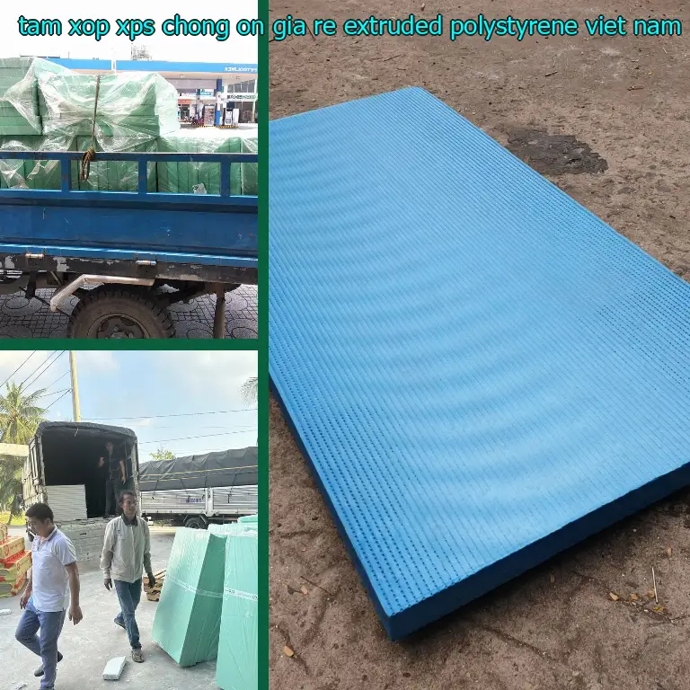 Xuất xứ tấm xốp XPS chống ồn giá rẻ Extruded Polystyrene: Việt Nam Xuất xứ tấm xốp XPS chống ồn giá rẻ Extruded Polystyrene: Việt Nam