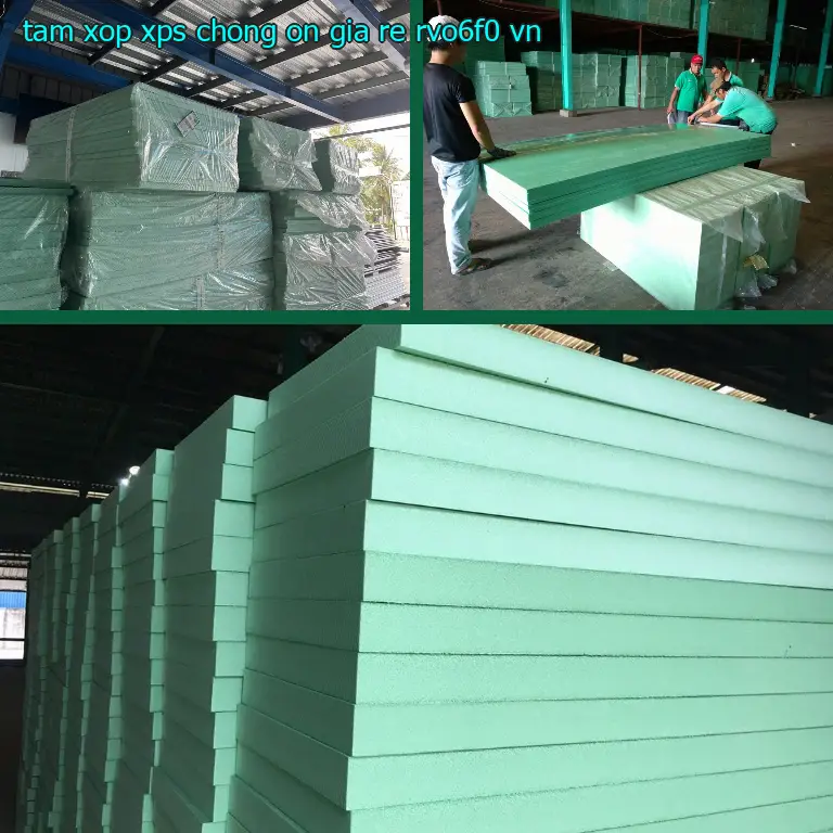 Xuất xứ tấm xốp XPS chống ồn giá rẻ RVO6F0: VN Xuất xứ tấm xốp XPS chống ồn giá rẻ RVO6F0: VN