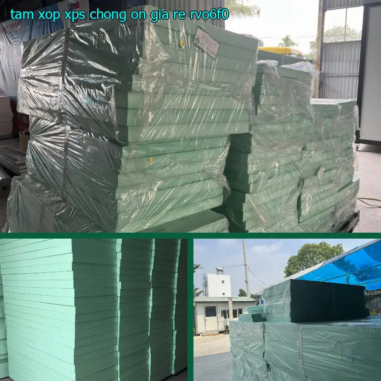 Tấm xốp XPS chống ồn giá rẻ RVO6F0