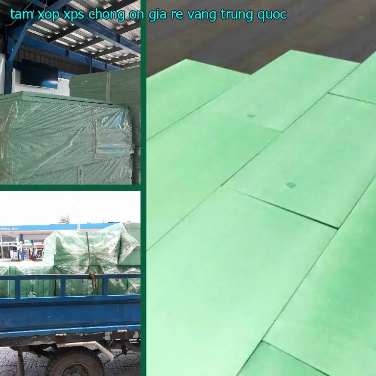 Xuất xứ tấm xốp XPS chống ồn giá rẻ Vàng: Trung Quốc Xuất xứ tấm xốp XPS chống ồn giá rẻ Vàng: Trung Quốc