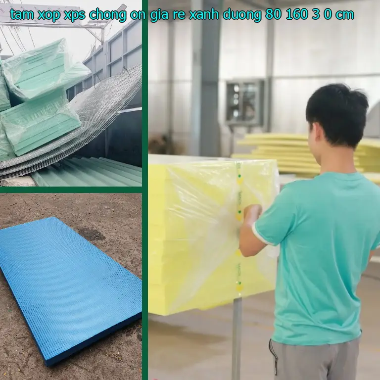 Kích thước tấm xốp XPS chống ồn giá rẻ Xanh dương: 80*160*3.0 cm Kích thước tấm xốp XPS chống ồn giá rẻ Xanh dương: 80*160*3.0 cm