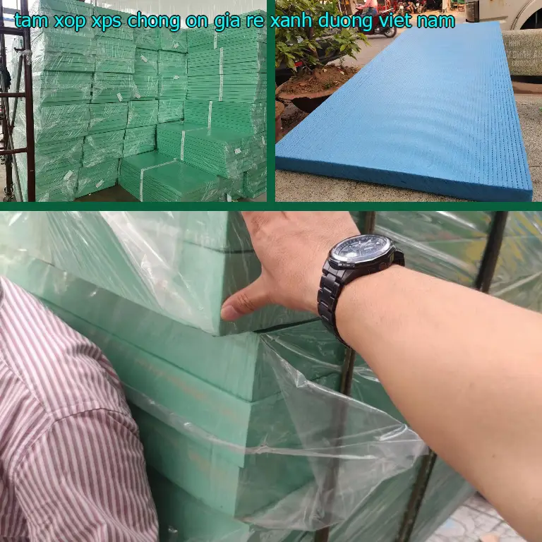 Xuất xứ tấm xốp XPS chống ồn giá rẻ Xanh dương: Việt Nam Xuất xứ tấm xốp XPS chống ồn giá rẻ Xanh dương: Việt Nam