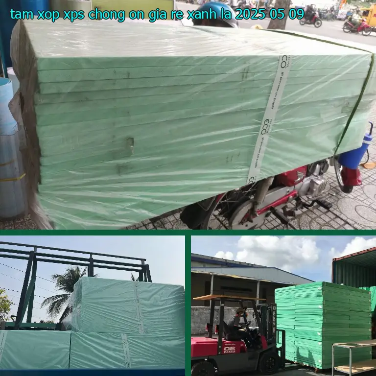 Ngày sản xuất tấm xốp XPS chống ồn giá rẻ Xanh lá: 2025-05-09 Ngày sản xuất tấm xốp XPS chống ồn giá rẻ Xanh lá: 2025-05-09
