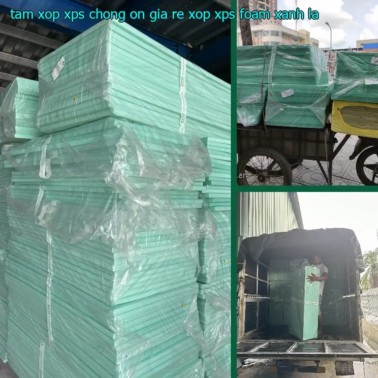 Màu sắc tấm xốp XPS chống ồn giá rẻ Xốp XPS Foam: Xanh lá Màu sắc tấm xốp XPS chống ồn giá rẻ Xốp XPS Foam: Xanh lá
