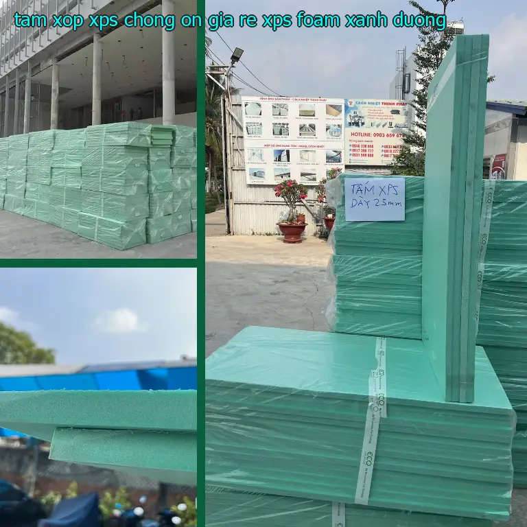 Màu sắc tấm xốp XPS chống ồn giá rẻ XPS Foam: Xanh dương Màu sắc tấm xốp XPS chống ồn giá rẻ XPS Foam: Xanh dương