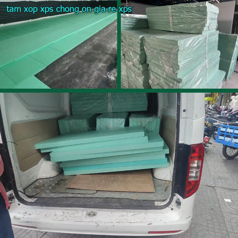 Tấm xốp XPS chống ồn giá rẻ XPS
