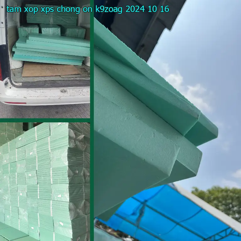 Ngày sản xuất tấm xốp XPS chống ồn K9ZOAG: 2024-10-16