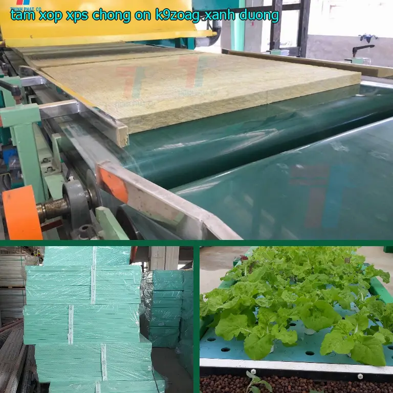 Màu sắc tấm xốp XPS chống ồn K9ZOAG: Xanh dương