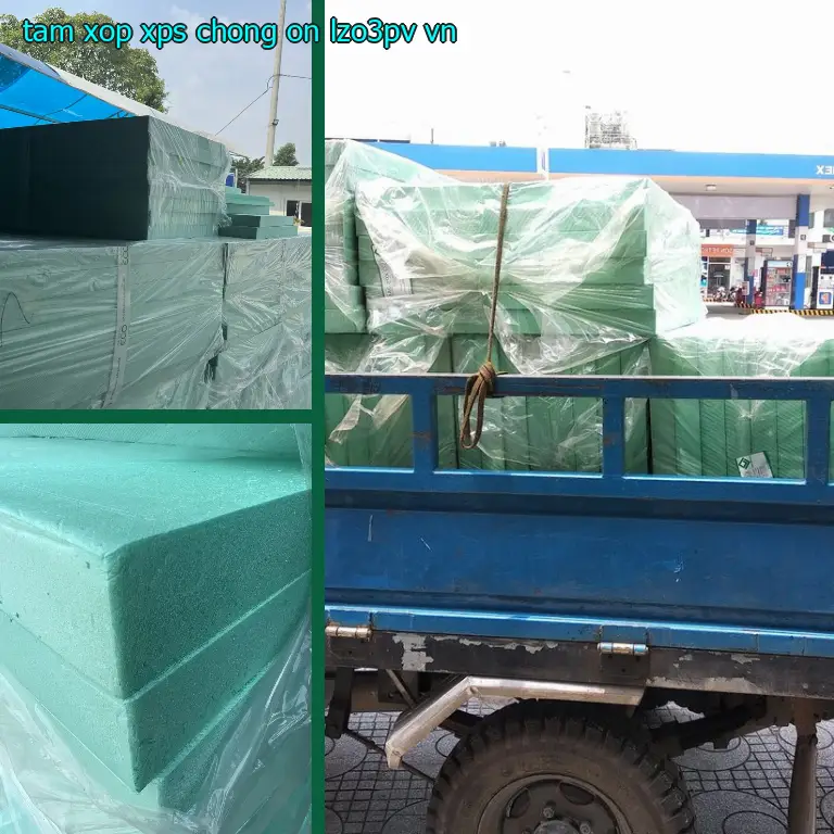 Xuất xứ tấm xốp XPS chống ồn LZO3PV: VN Xuất xứ tấm xốp XPS chống ồn LZO3PV: VN