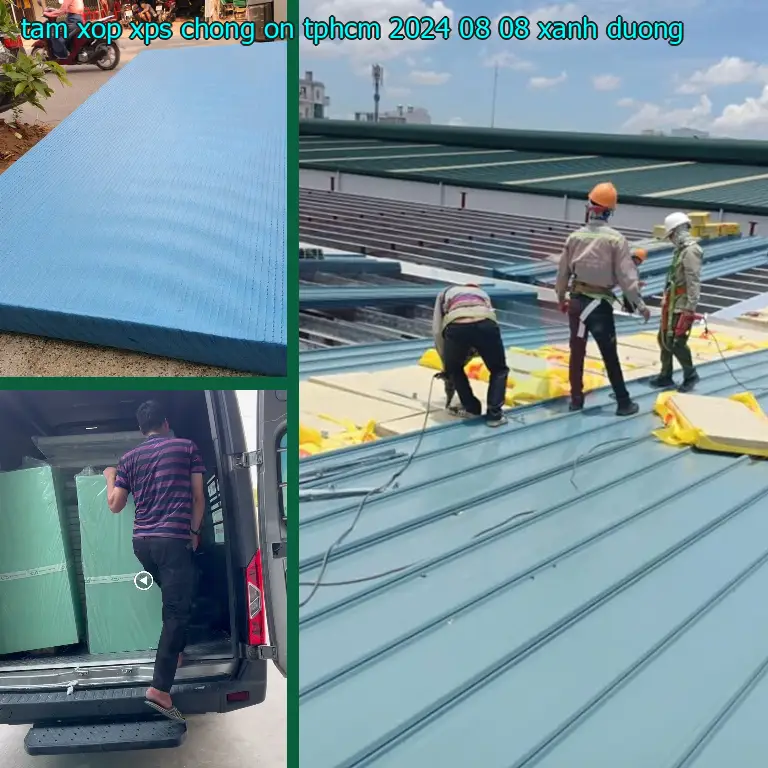 Màu sắc tấm xốp XPS chống ồn TpHCM 2024-08-08: Xanh dương