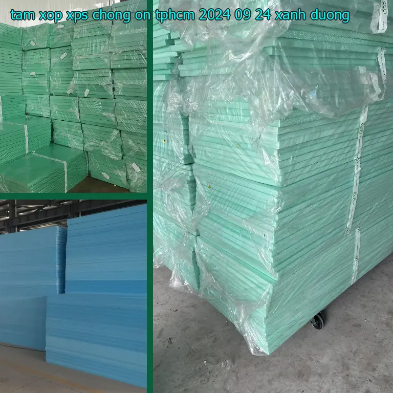 Màu sắc tấm xốp XPS chống ồn TpHCM 2024-09-24: Xanh dương Màu sắc tấm xốp XPS chống ồn TpHCM 2024-09-24: Xanh dương