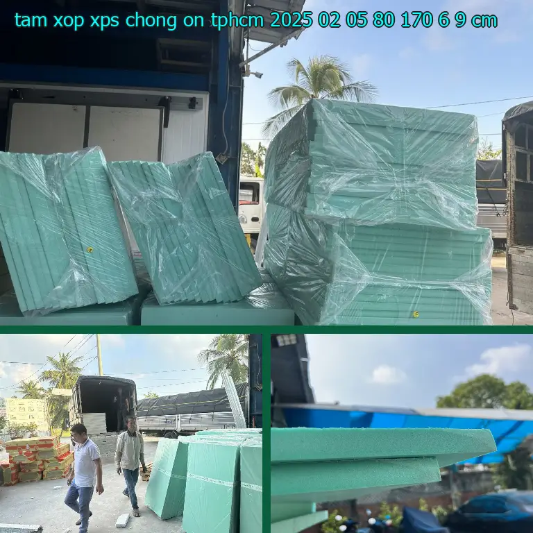 Kích thước tấm xốp XPS chống ồn TpHCM 2025-02-05: 80*170*6.9 cm Kích thước tấm xốp XPS chống ồn TpHCM 2025-02-05: 80*170*6.9 cm