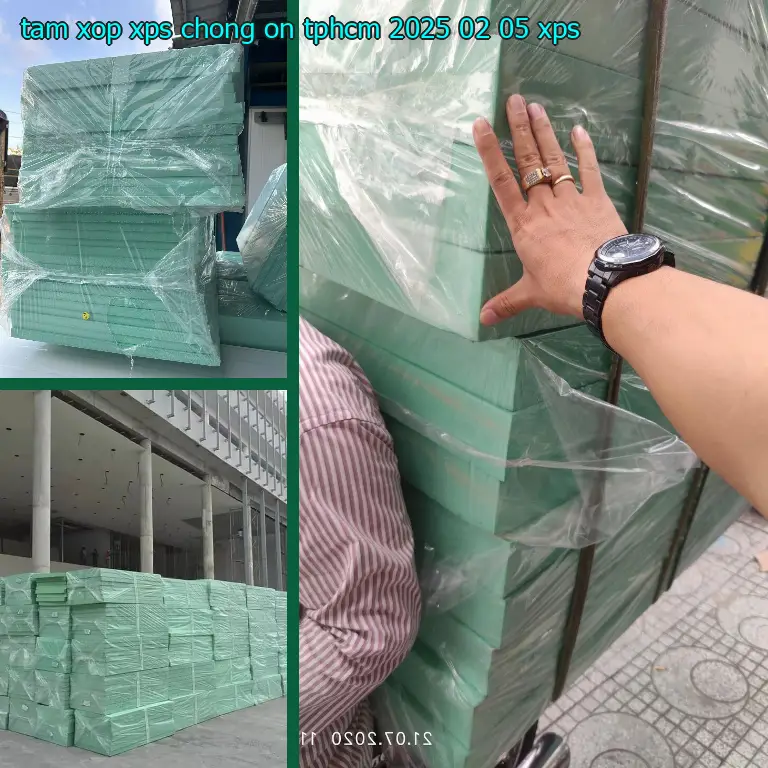 Chất liệu tấm xốp XPS chống ồn TpHCM 2025-02-05: XPS Chất liệu tấm xốp XPS chống ồn TpHCM 2025-02-05: XPS