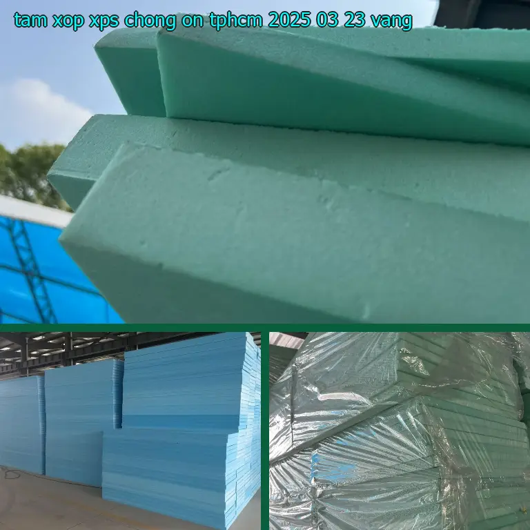 Màu sắc tấm xốp XPS chống ồn TpHCM 2025-03-23: Vàng