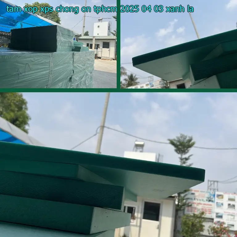 Màu sắc tấm xốp XPS chống ồn TpHCM 2025-04-03: Xanh lá Màu sắc tấm xốp XPS chống ồn TpHCM 2025-04-03: Xanh lá