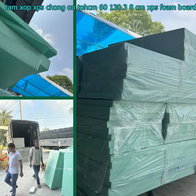 Danh mục tấm xốp XPS chống ồn TpHCM 60*130*3.8 cm: XPS Foam Board Danh mục tấm xốp XPS chống ồn TpHCM 60*130*3.8 cm: XPS Foam Board