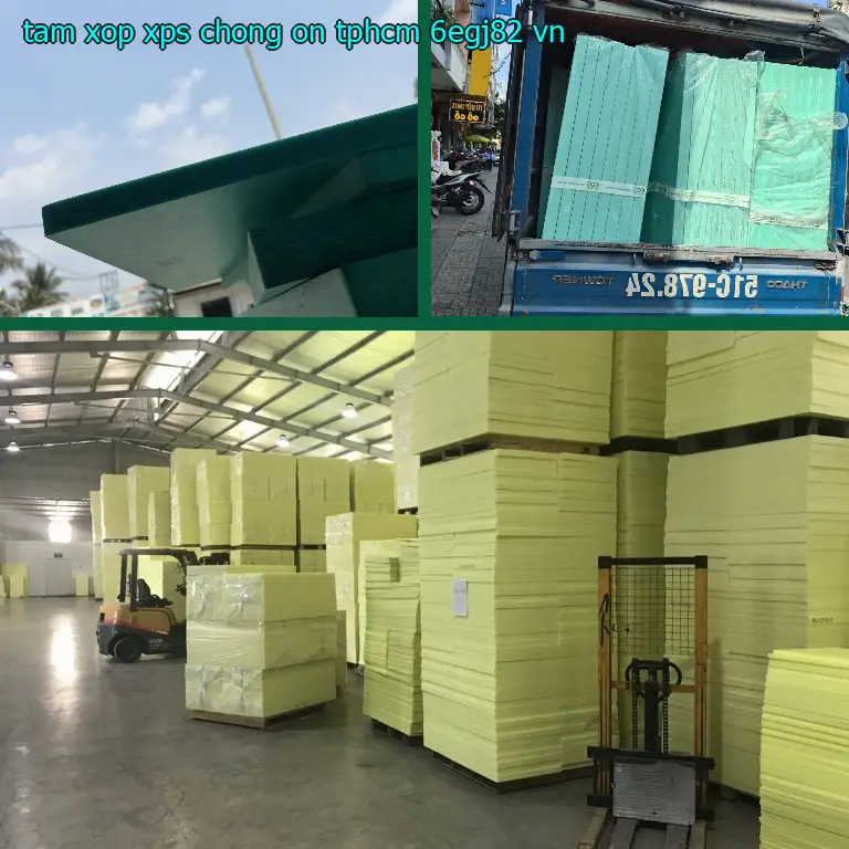 Xuất xứ tấm xốp XPS chống ồn TpHCM 6EGJ82: VN
