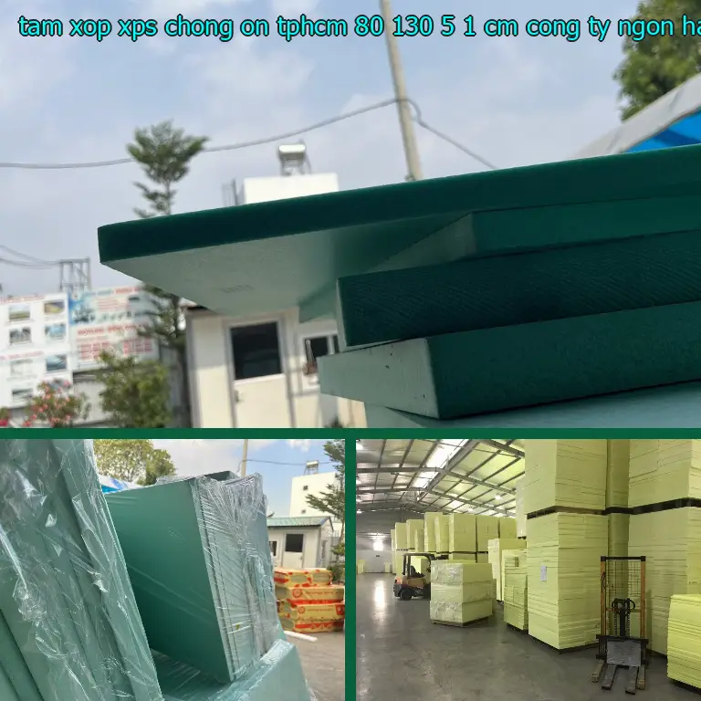 Nhà cung cấp tấm xốp XPS chống ồn TpHCM 80*130*5.1 cm: Công ty Ngọn Hải Đăng