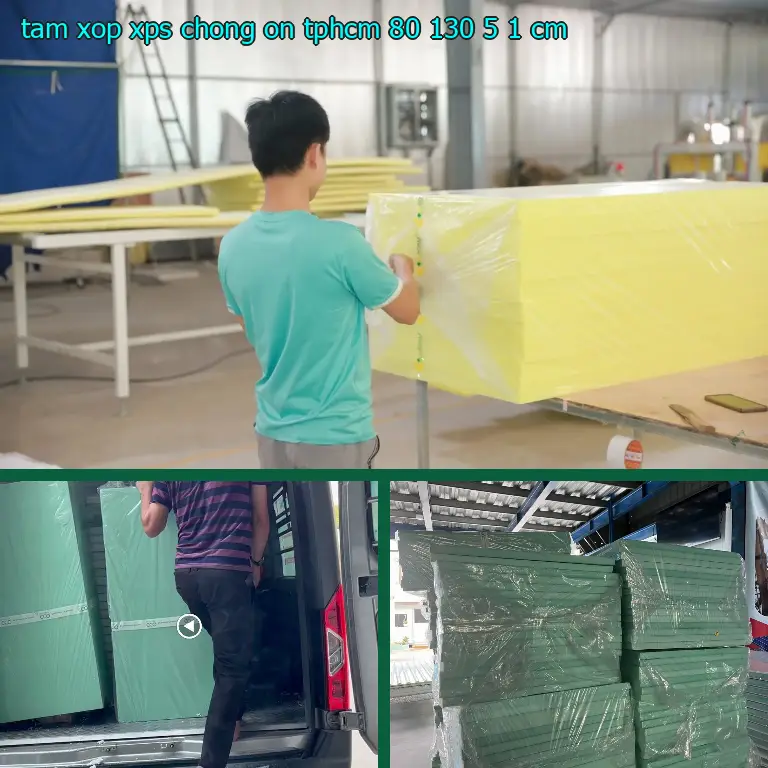 Tấm xốp XPS chống ồn TpHCM 80*130*5.1 cm