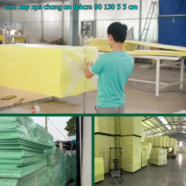 Tấm xốp XPS chống ồn TpHCM 90*130*5.5 cm