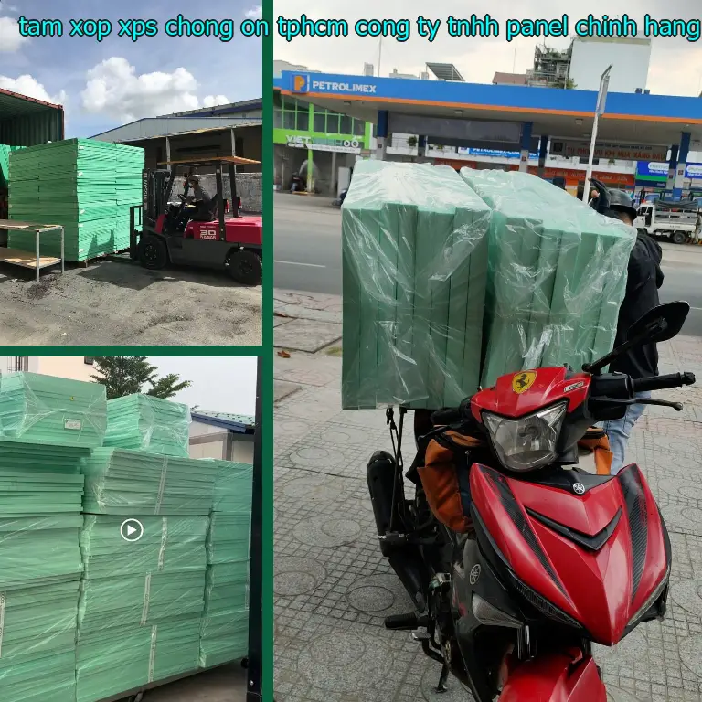 Tấm xốp XPS chống ồn TpHCM Công ty TNHH Panel Chính Hãng