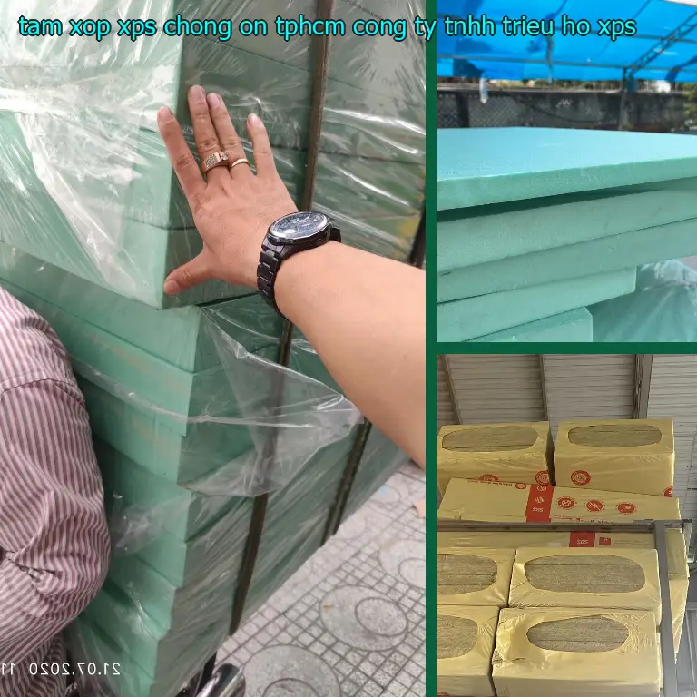 Chất liệu tấm xốp XPS chống ồn TpHCM Công ty TNHH Triệu Hổ: XPS