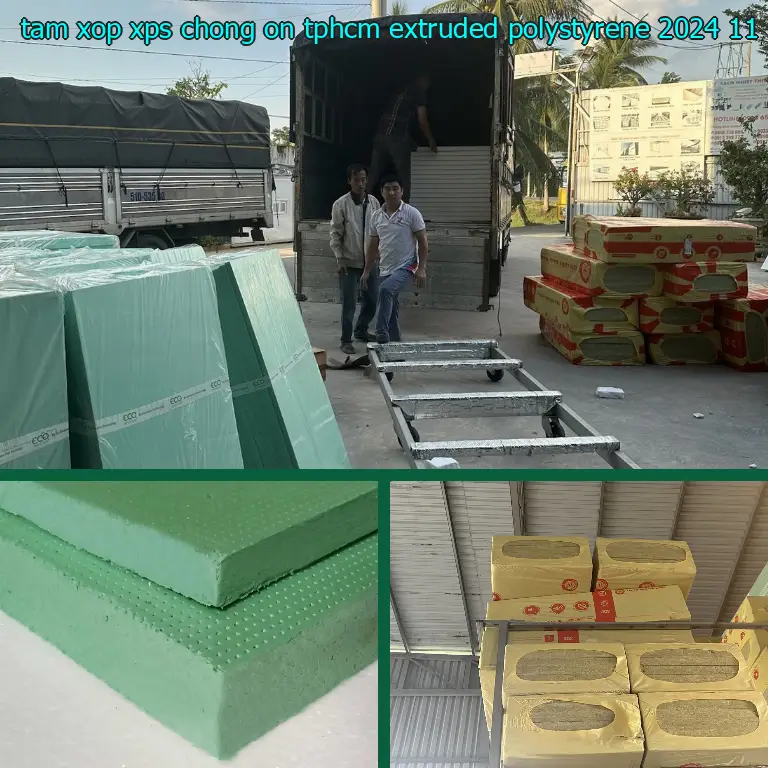 Ngày sản xuất tấm xốp XPS chống ồn TpHCM Extruded Polystyrene: 2024-11-21