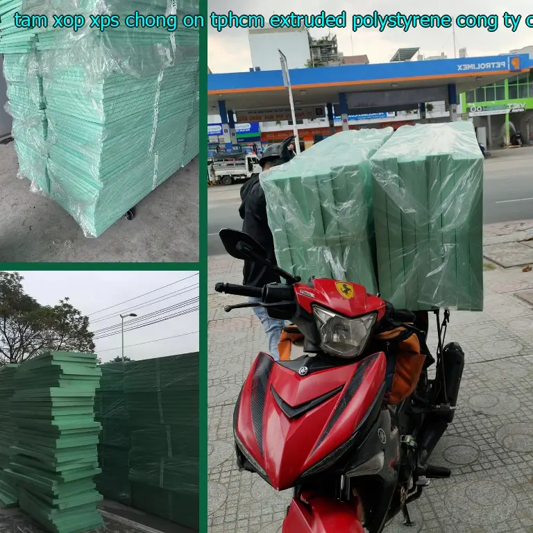 Nhà sản xuất tấm xốp XPS chống ồn TpHCM Extruded Polystyrene: Công ty CP đầu tư và thương mại AK Việt Nam