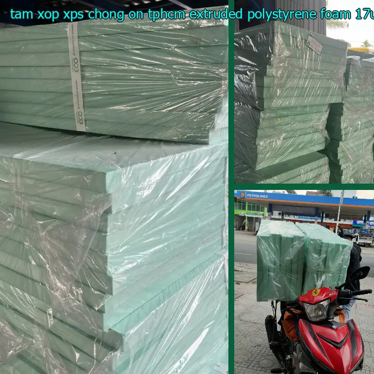 Model tấm xốp XPS chống ồn TpHCM Extruded Polystyrene Foam: 17UVBK Model tấm xốp XPS chống ồn TpHCM Extruded Polystyrene Foam: 17UVBK