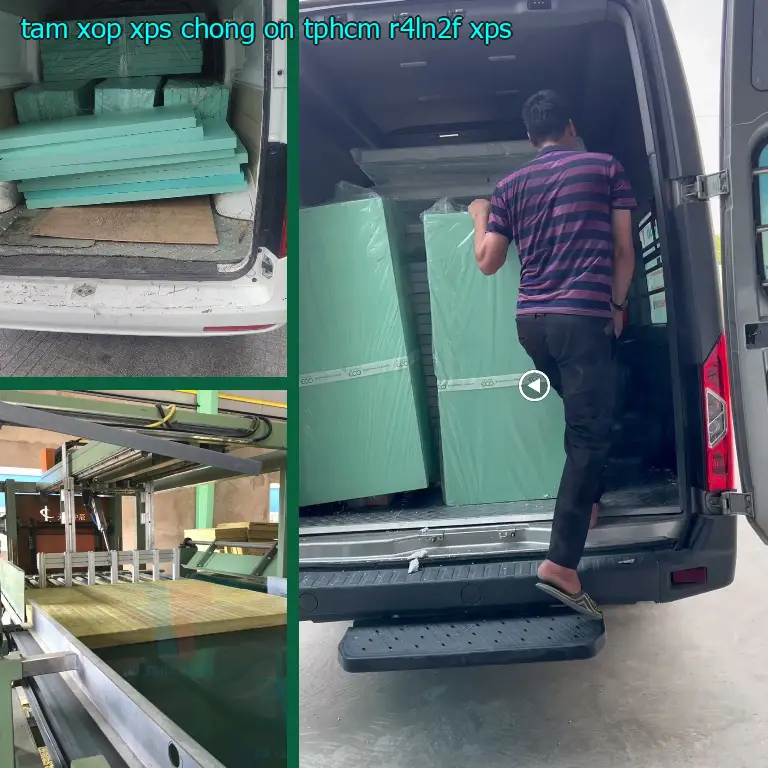 Chất liệu tấm xốp XPS chống ồn TpHCM R4LN2F: XPS