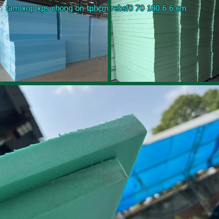 Kích thước tấm xốp XPS chống ồn TpHCM REBSF0: 70*180*6.6 cm Kích thước tấm xốp XPS chống ồn TpHCM REBSF0: 70*180*6.6 cm