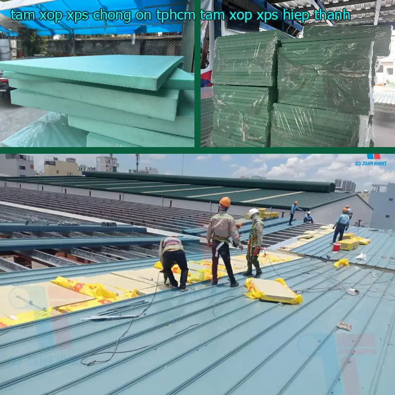 Tấm xốp XPS chống ồn TpHCM Tấm xốp XPS Hiệp Thành