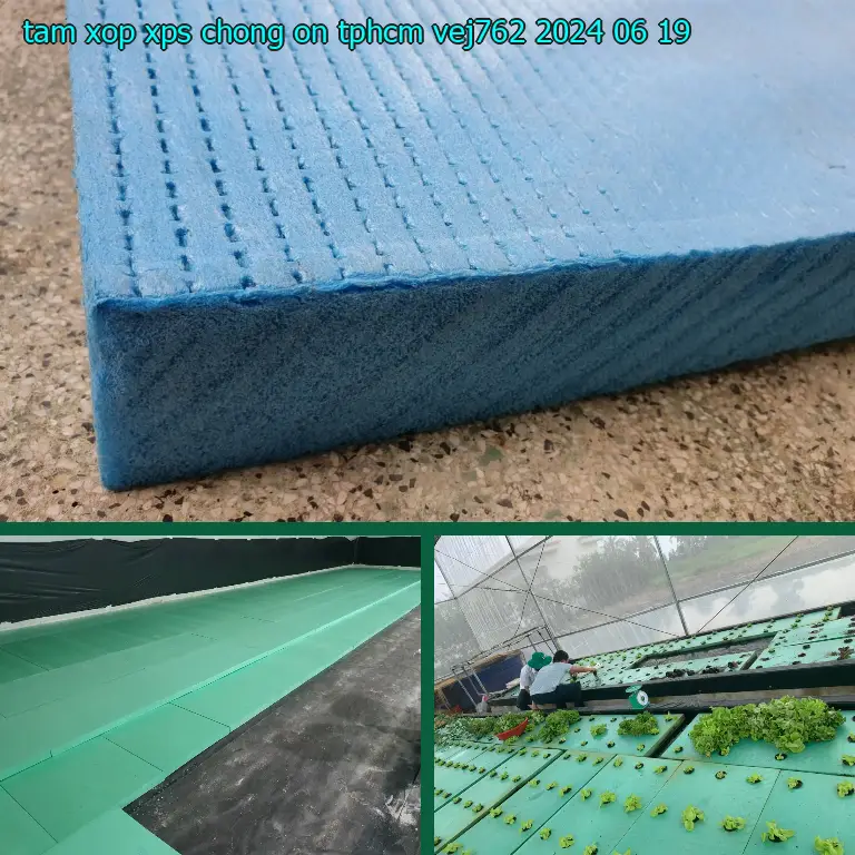 Ngày sản xuất tấm xốp XPS chống ồn TpHCM VEJ762: 2024-06-19