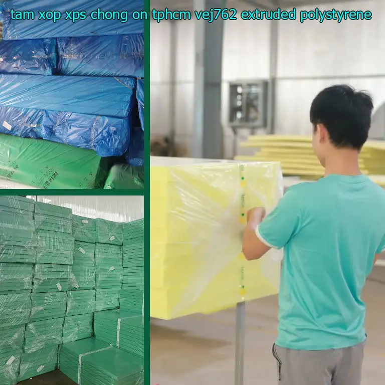 Chất liệu tấm xốp XPS chống ồn TpHCM VEJ762: Extruded Polystyrene