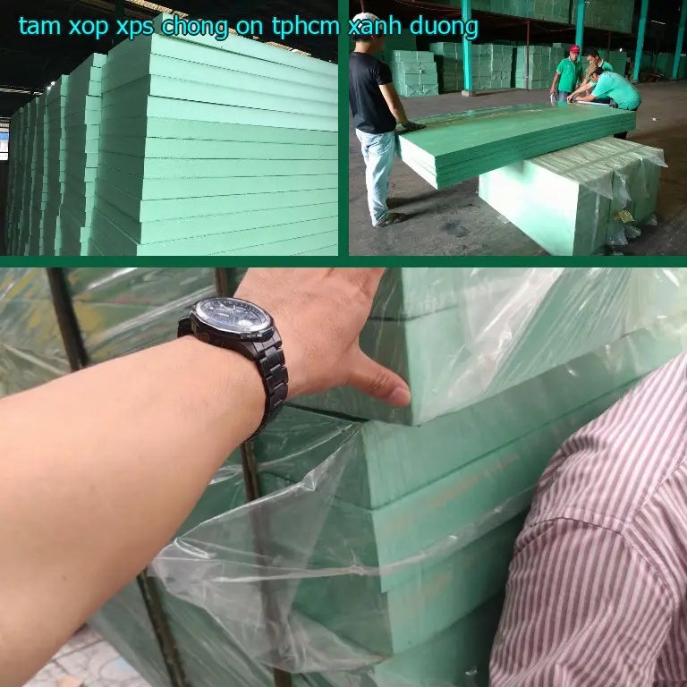 Tấm xốp XPS chống ồn TpHCM Xanh dương