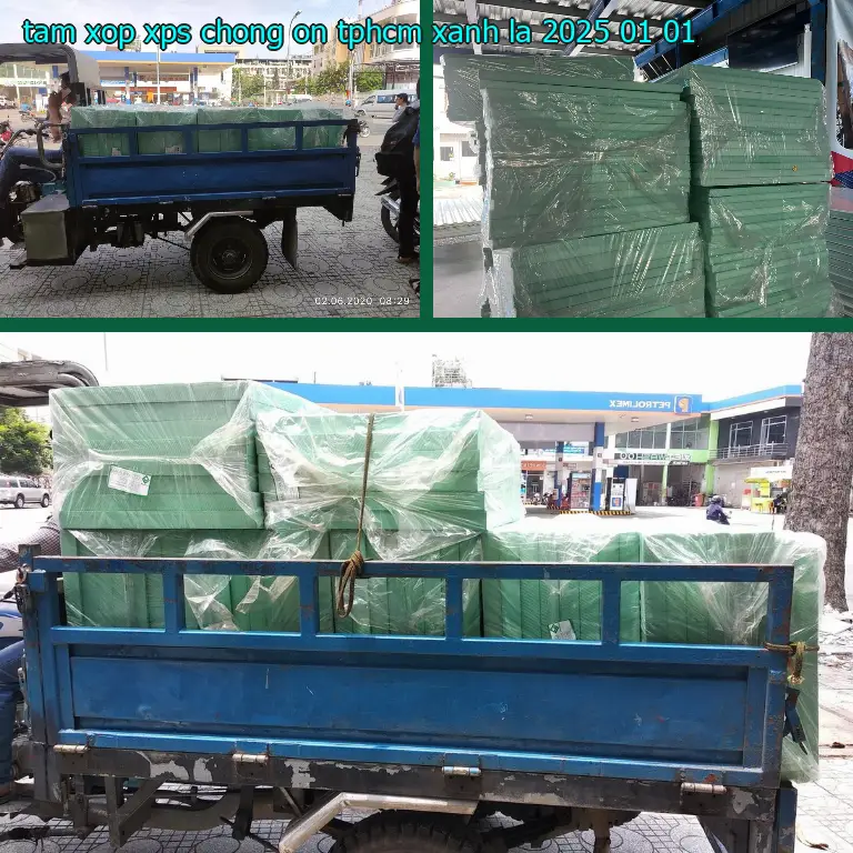 Ngày sản xuất tấm xốp XPS chống ồn TpHCM Xanh lá: 2025-01-01 Ngày sản xuất tấm xốp XPS chống ồn TpHCM Xanh lá: 2025-01-01