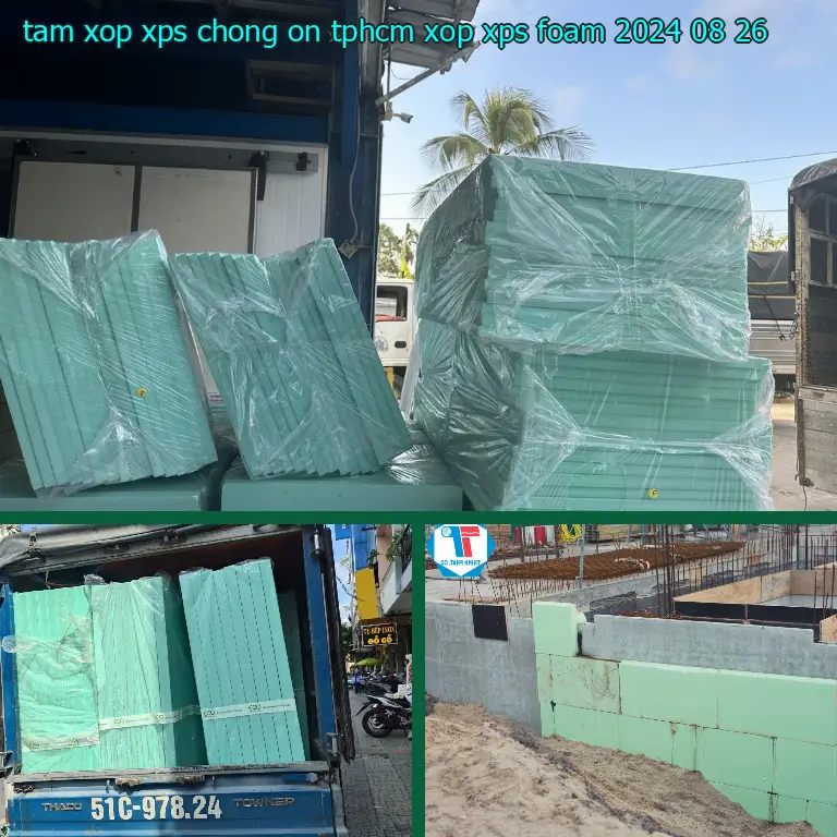 Ngày sản xuất tấm xốp XPS chống ồn TpHCM Xốp XPS Foam: 2024-08-26 Ngày sản xuất tấm xốp XPS chống ồn TpHCM Xốp XPS Foam: 2024-08-26
