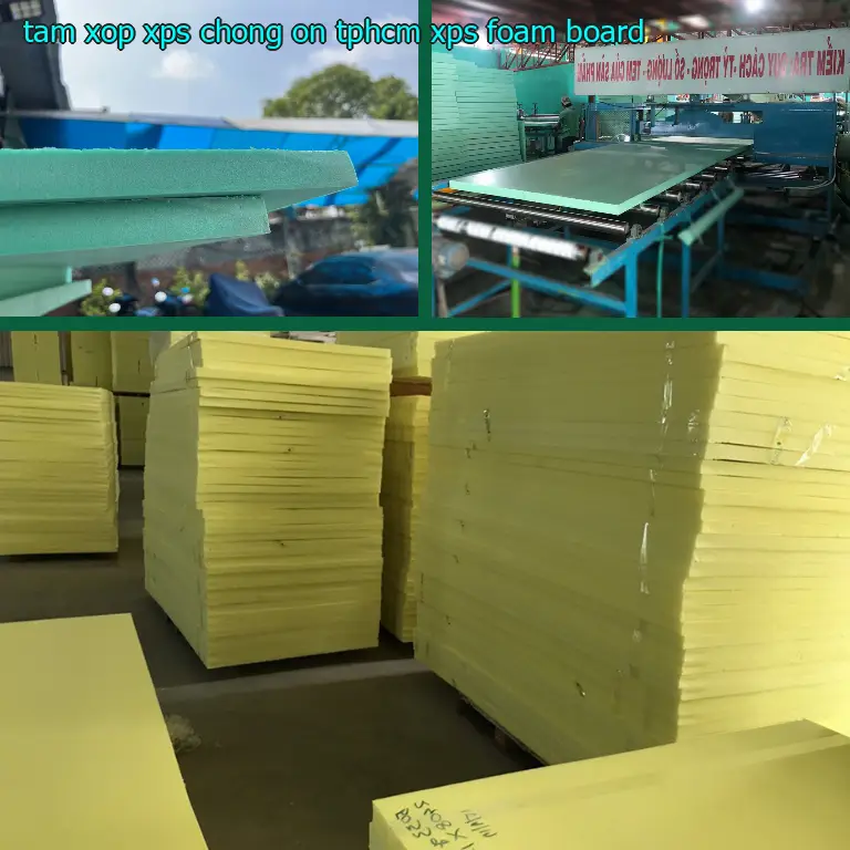 Tấm xốp XPS chống ồn TpHCM XPS Foam Board
