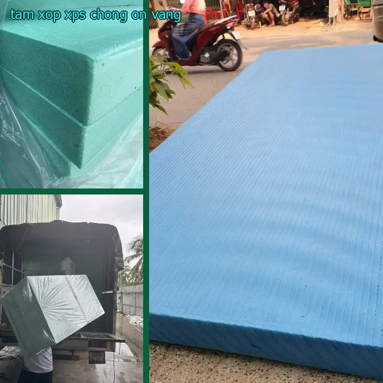 Tấm xốp XPS chống ồn Vàng