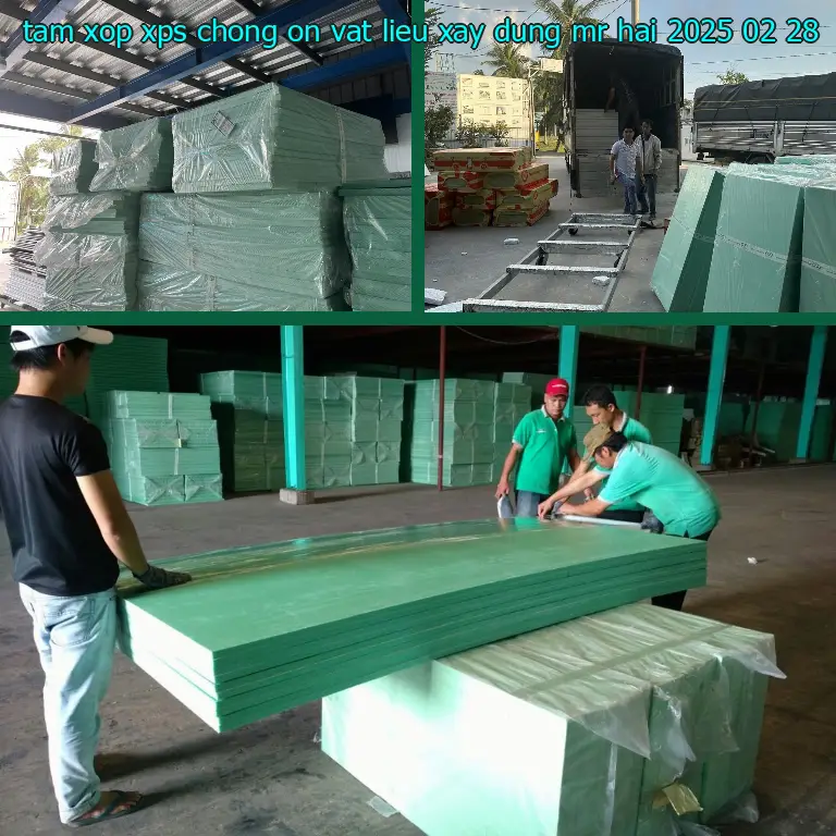 Ngày sản xuất tấm xốp XPS chống ồn Vật Liệu Xây Dựng Mr.HẢI: 2025-02-28 Ngày sản xuất tấm xốp XPS chống ồn Vật Liệu Xây Dựng Mr.HẢI: 2025-02-28