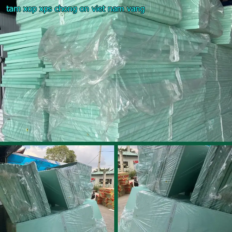 Màu sắc tấm xốp XPS chống ồn Viet Nam: Vàng