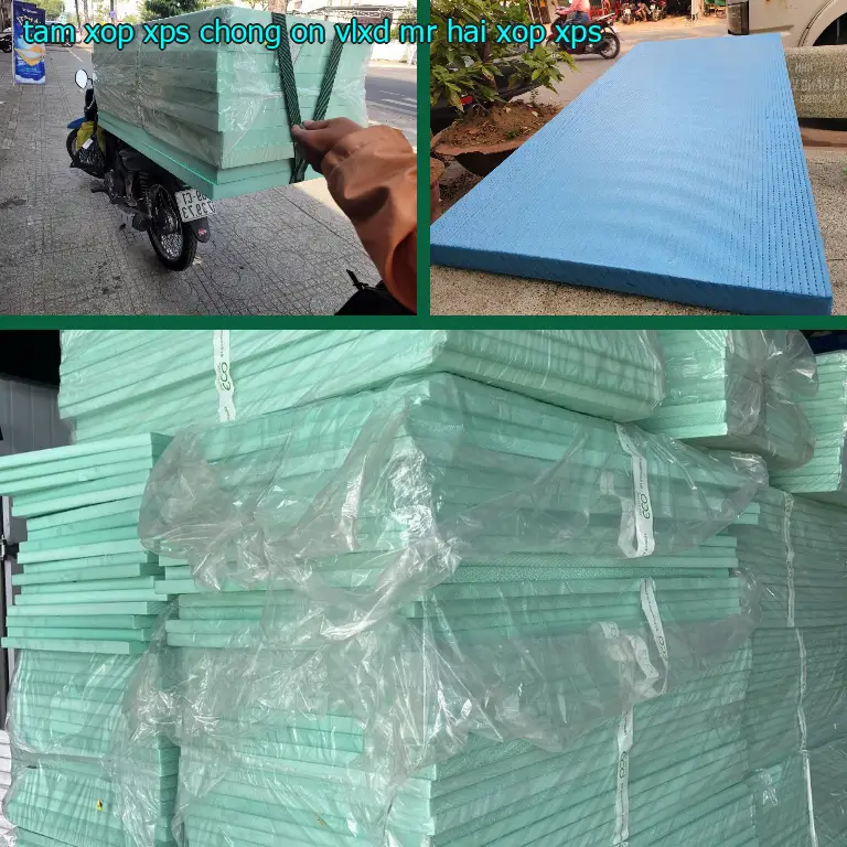 Danh mục tấm xốp XPS chống ồn VLXD Mr.HẢI: Xốp XPS